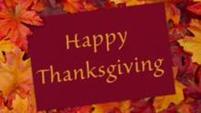 Happy Poconos Thanksgiving!
