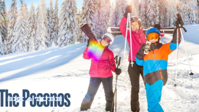 Ring in the Winter by Skiing the Poconos