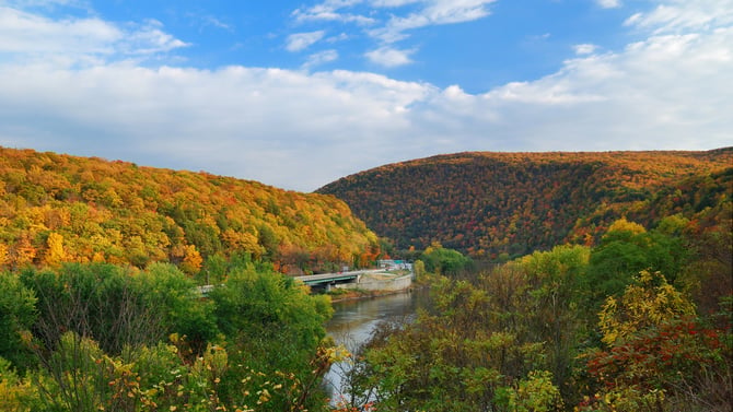 Leaf Peeping in the Poconos
