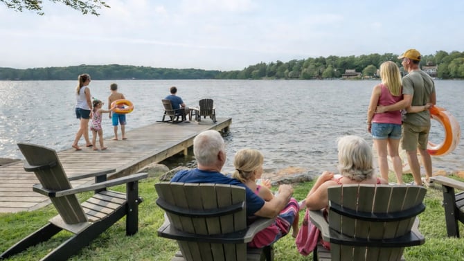 Multi-Family Vacation Homes in the Poconos