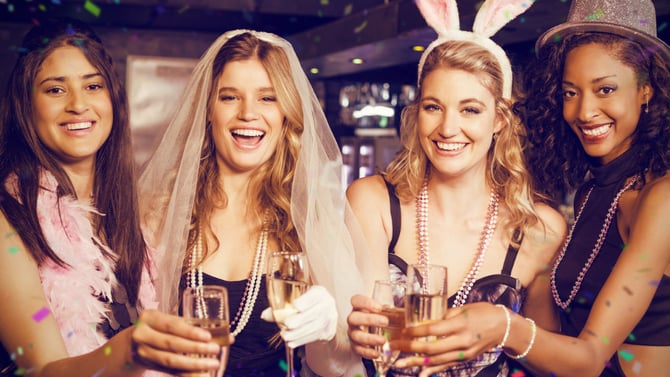 The Poconos are perfect for Bachelor and Bachelorette parties! -