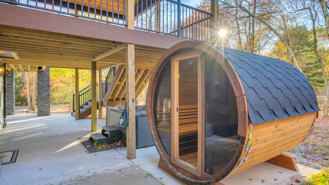 Pocono Cabin Rentals with Saunas