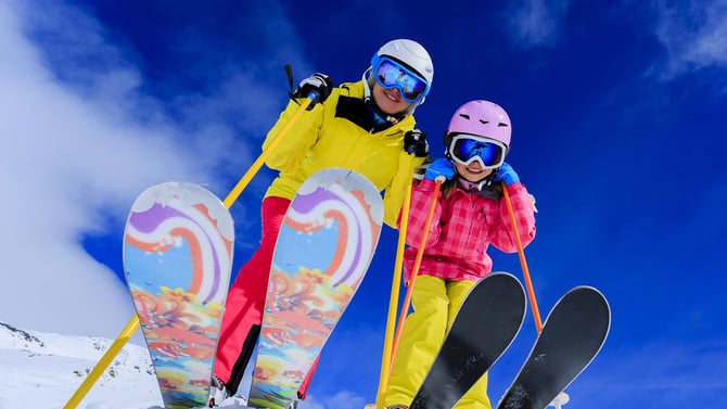 Skiing