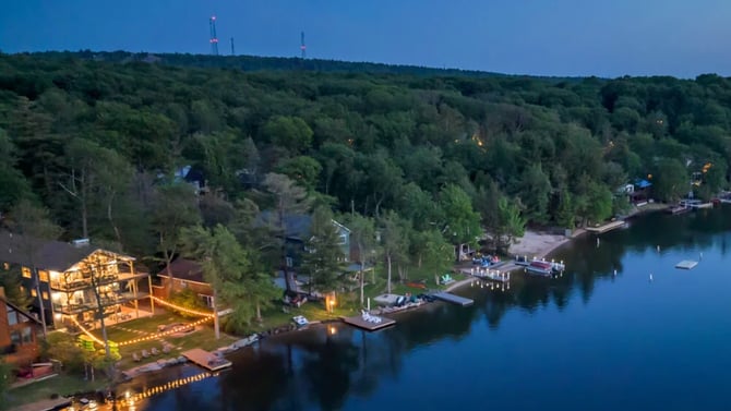 Book Lakefront Getaways at Lake Harmony